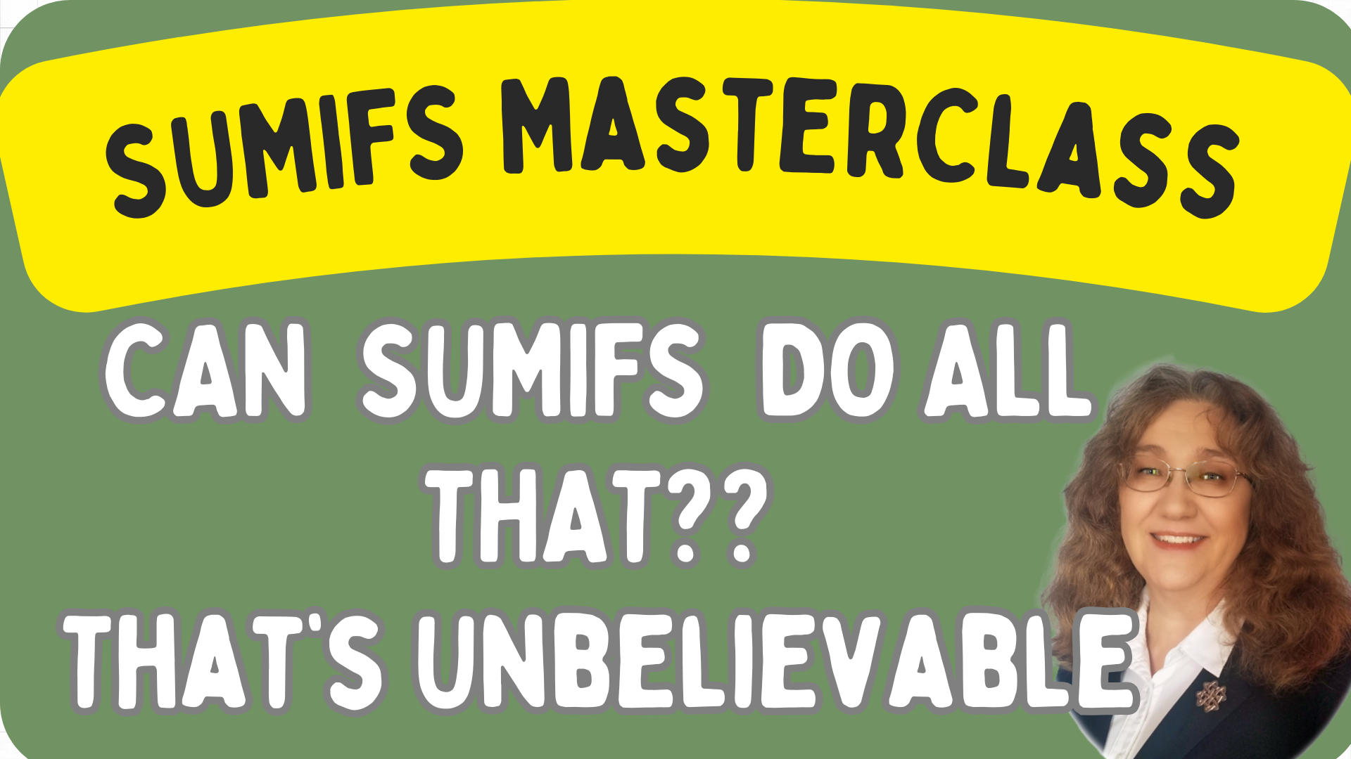 Picture for SUMIFS Masterclass In-Depth video 