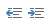 Excel indent buttons for decreasing and increasing text indentation