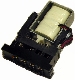 Relay switch used in early electro-mechanical computers